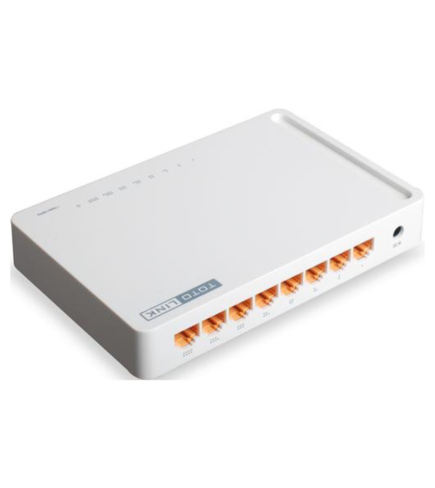 Cổng Chia Mạng Switch 8 Port Totolink 100Mbps S808