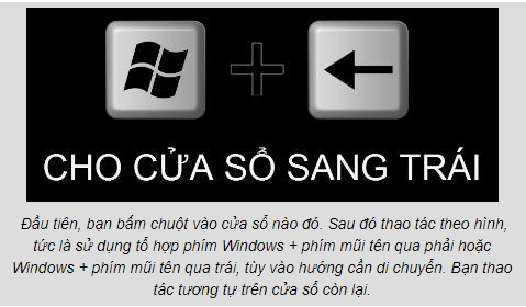 Ba cách chia đôi màn hình làm việc trên Windows