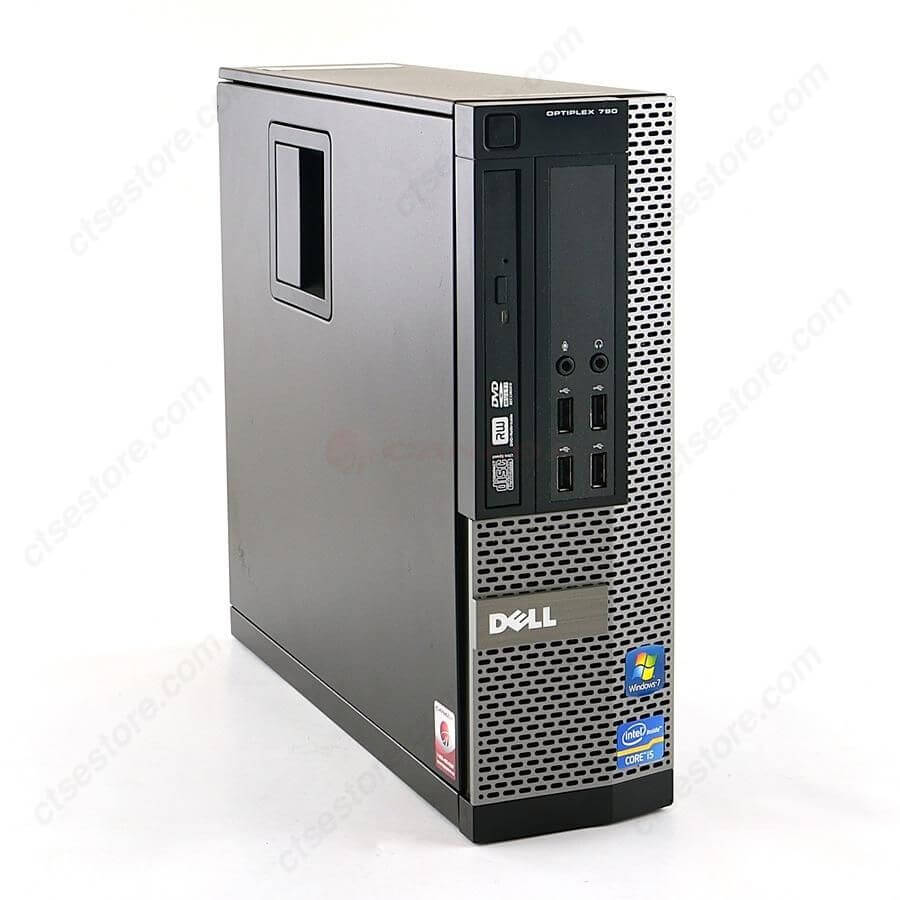 Máy tính Desktop Dell OptiPlex 790DT (Intel Core i7-2600S 3.4GHz, 4GB RAM, 500GB HDD, Intel HD GMA 2000, Không kèm màn hình)
