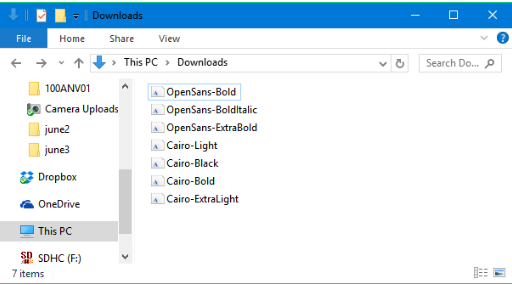 Hướng dẫn cài đặt, tìm và xóa phông chữ mới cho Windows 10