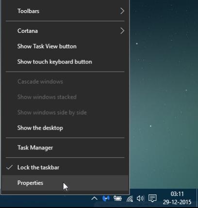 Kích hoạt hoặc ẩn tính năng Peek trên Windows 10