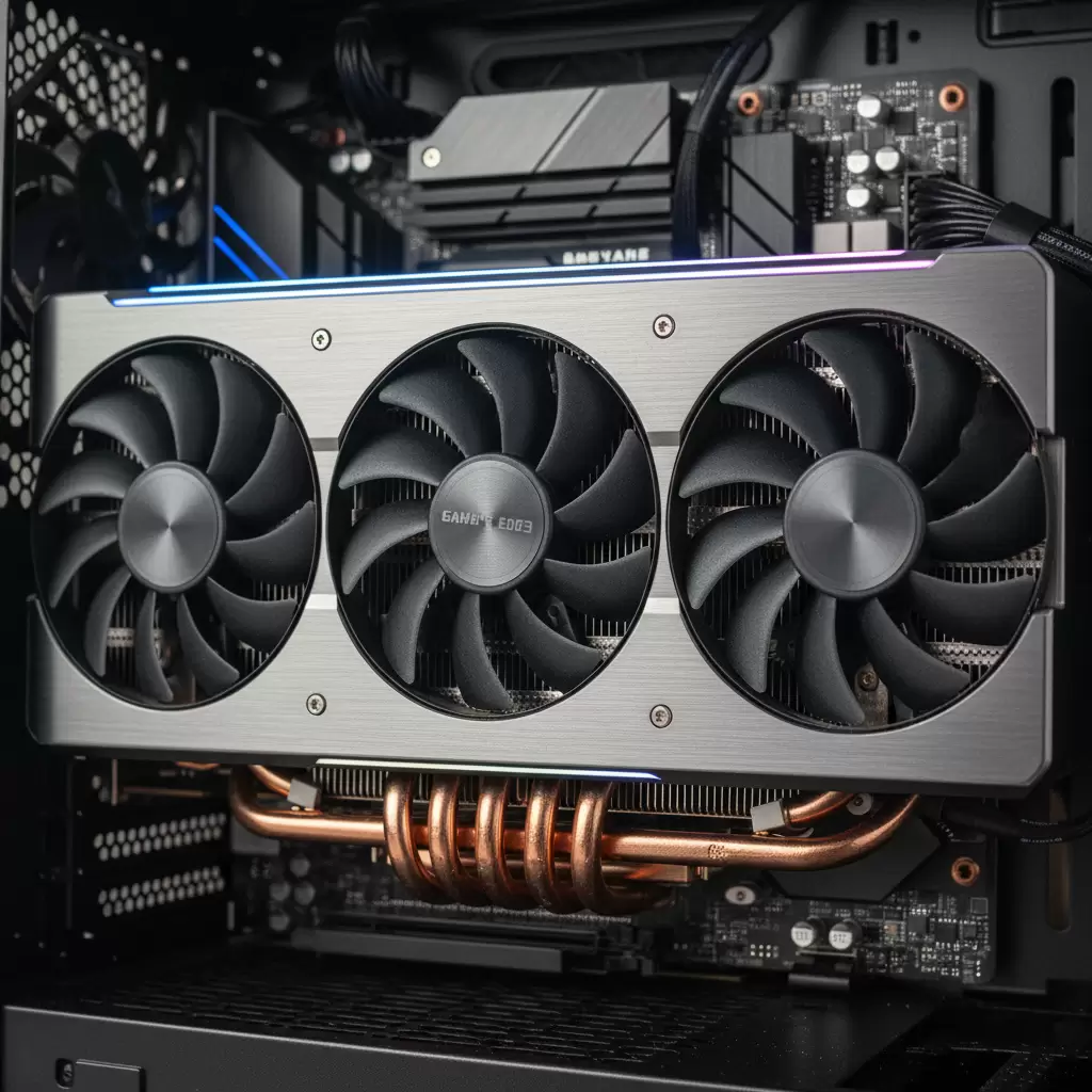 Thiết kế tản nhiệt hiệu quả giúp duy trì nhiệt độ ổn định cho RTX 4070 Ti Super ngay cả khi hoạt động cường độ cao