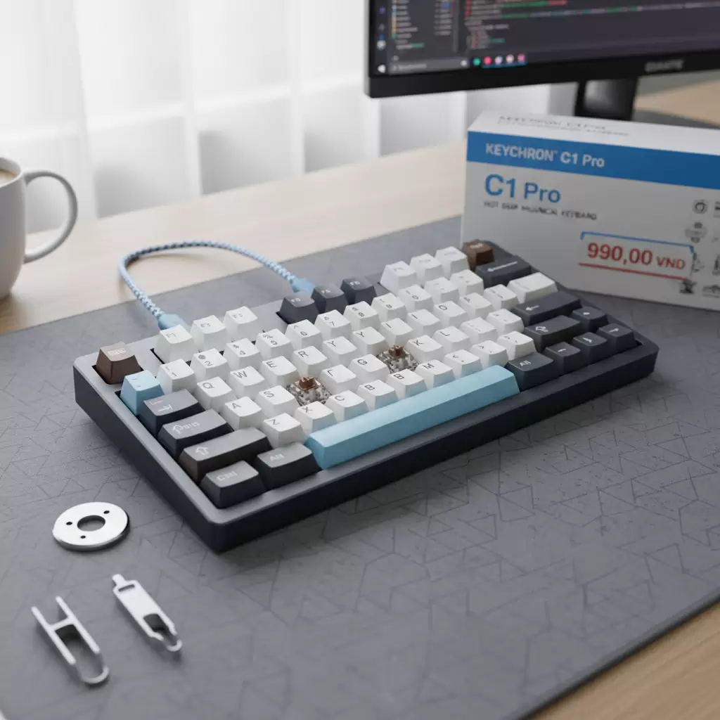 Các mẫu bàn phím cơ giá rẻ hiện nay thường tích hợp tính năng hotswap tiện lợi tăng cường khả năng tùy biến