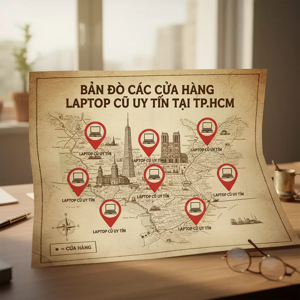 Việc tìm kiếm cửa hàng uy tín nên tập trung vào các khu vực công nghệ trọng điểm của thành phố