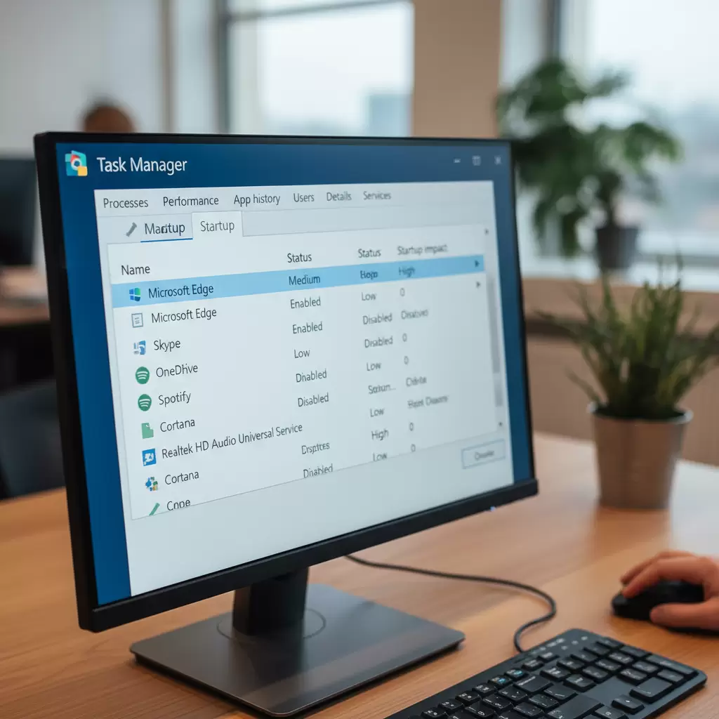 Vô hiệu hóa các chương trình có mức độ ảnh hưởng cao trong Task Manager để giảm thời gian khởi động