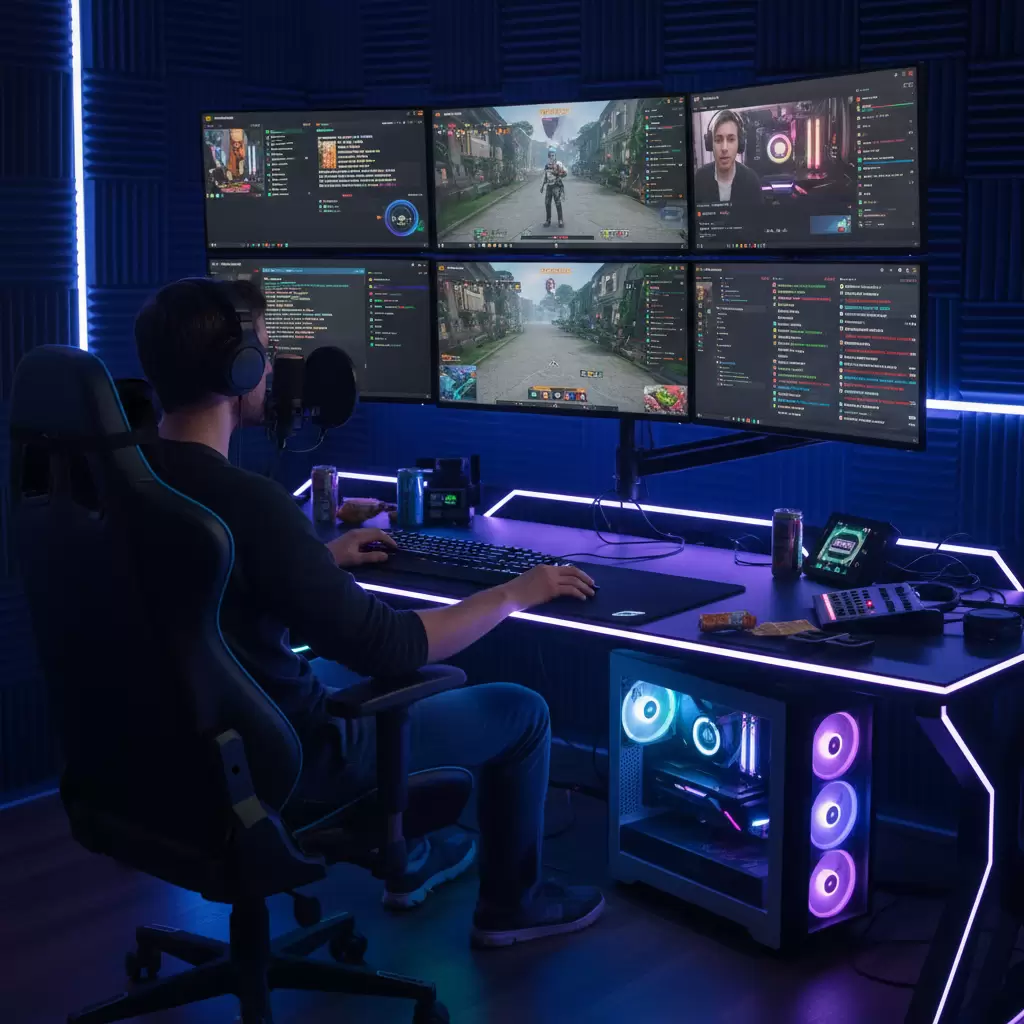 Cấu Hình Máy Tính Chuyên Dụng Cho Streamer và Youtuber Kiếm Tiền Online 2026: Hướng Dẫn Chi Tiết Từ Chuyên Gia Cấu Hình Máy Tính Chuyên Dụng Cho Streamer và Youtuber Kiếm Tiền Online 2026: Hướng Dẫn Chi Tiết Từ Chuyên Gia