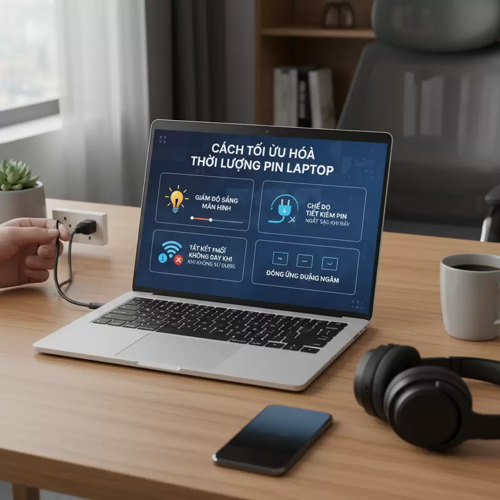 Tối ưu hóa cài đặt hệ thống là chìa khóa để kéo dài thời lượng sử dụng pin hàng ngày